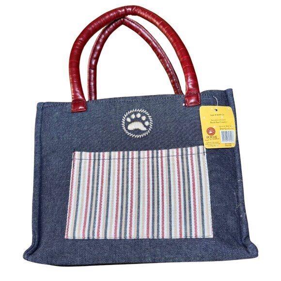 Boyds Bears Club Collection 2007 Denim Tote Bag NEW - Picture 1 of 8